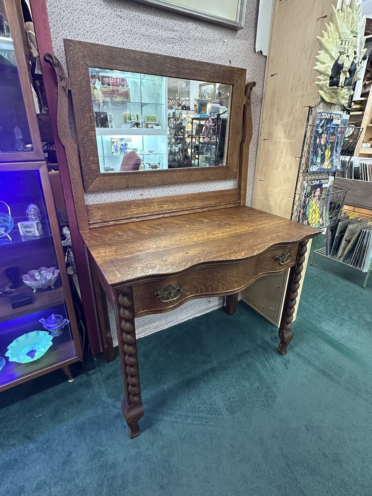 Antique Vanity Desk