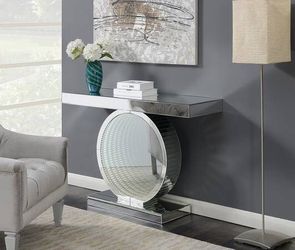 Circle Base Console Table with Mirrors ONLY $365- SALE!