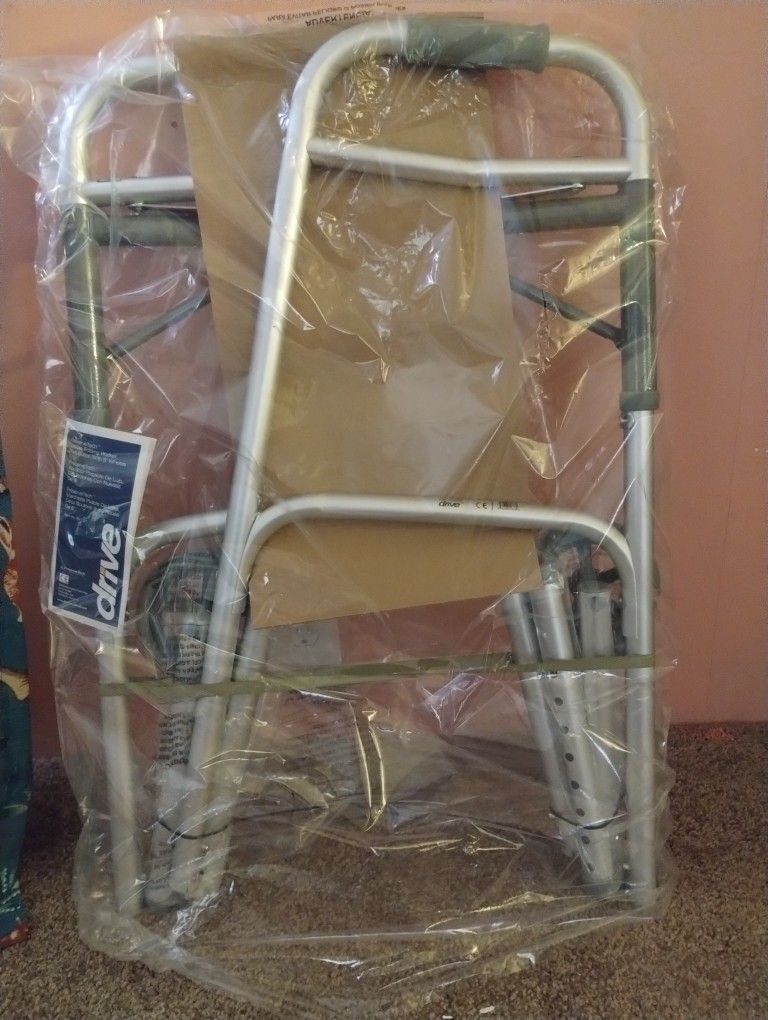 Drive Medical Deluxe Two Button Folding Walker