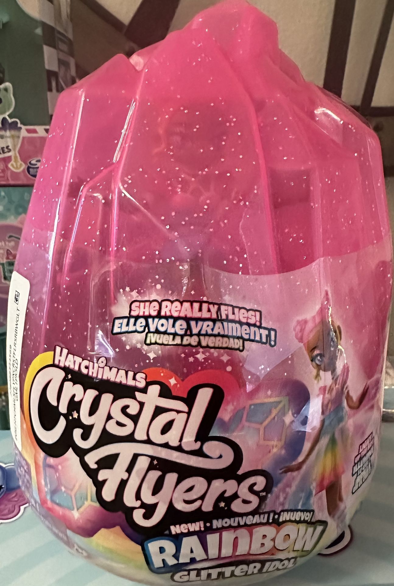 Hatchimals crystal flyers, rainbow
