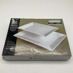 Denmark  2 Piece Rectangular Serving Platters