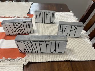 Home Decor Block Signs