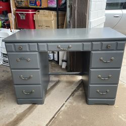 Desk - Solid Wood Mid Mod