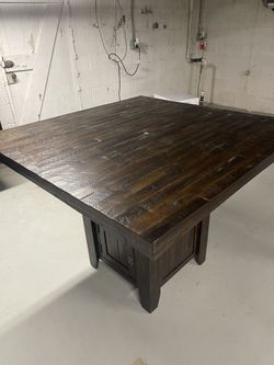 JOFRAN - KONA GROVE PUB TABLE WITH STORAGE BASE - 705-48