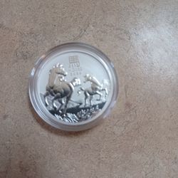 2026 Silver Horse Coin