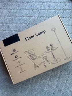 NEW RGB LED Floor Lamp with Remote – 74” Tall Adjustable Standing Lamp