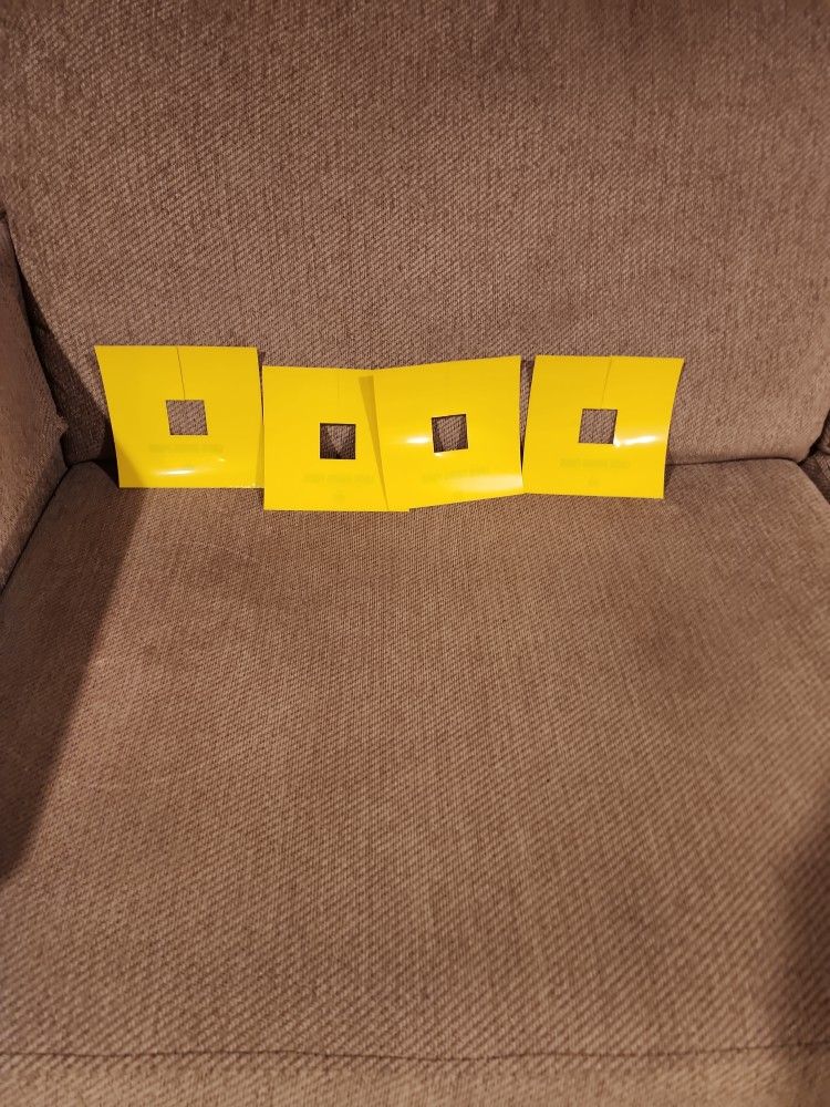 Four Lockdown Sticky Pads Brand New