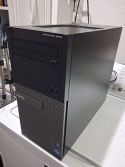 Dell Optiplex 3010 desktop computer.  Windows 10. Intel core i5 processor.  wifi adapter.  Good working condition.  64 bit operating system.   1. 5 Tb