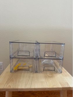 Stackable storage drawers