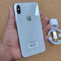 iPhone X, Factory Unlocked,  Excellent Condition.  Like New 