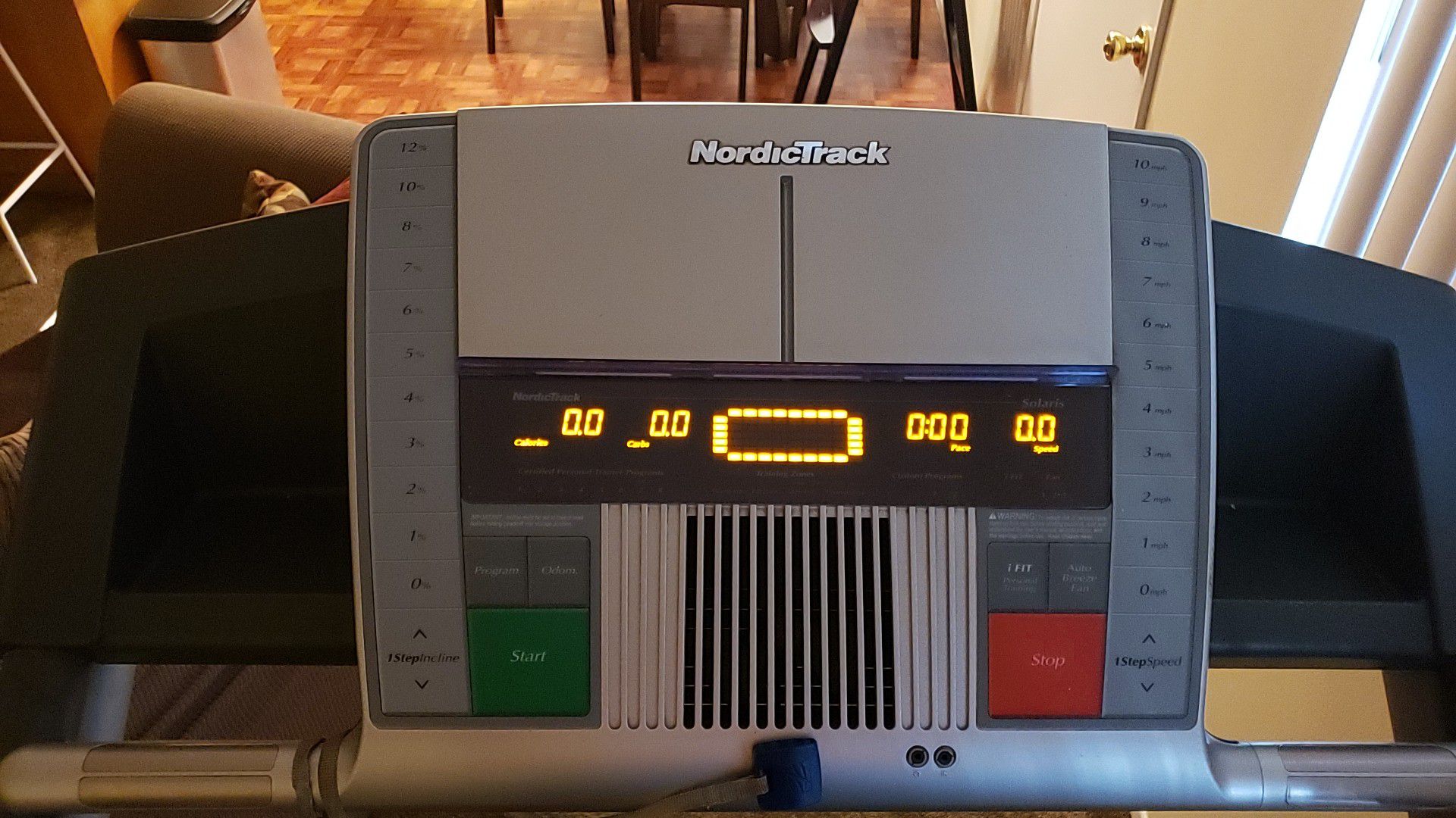 Nordictrack C2200 treadmill