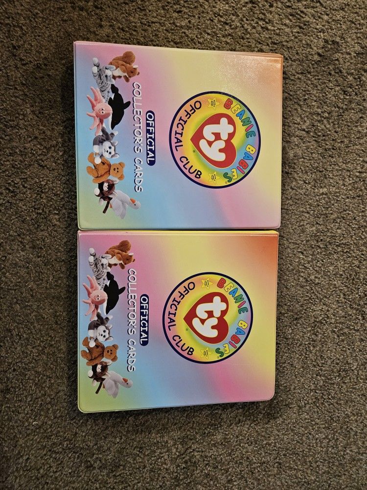 Beanie Babies Collector Book N Cards