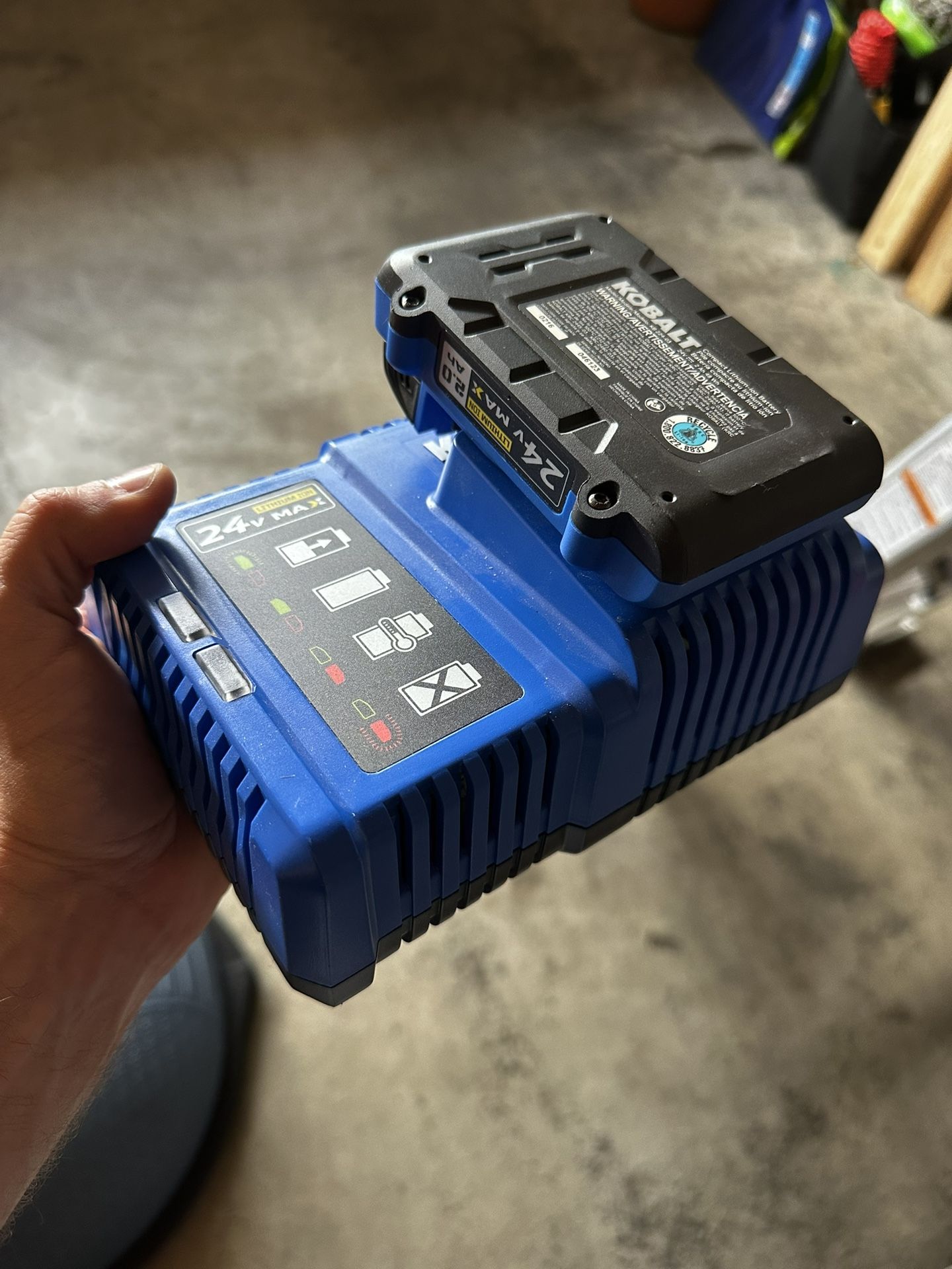 Kobalt Battery And Charger