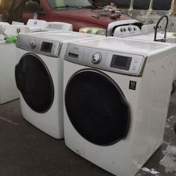 Samsung High Efficiency Washer And Gas Dryer Ultra Capacity 