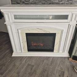 Electrical Fireplace with many features