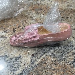 Miniature Victorian Fashion Lady Shoes 12 Ceramic Vtg Queen Heels Ballet Ornate