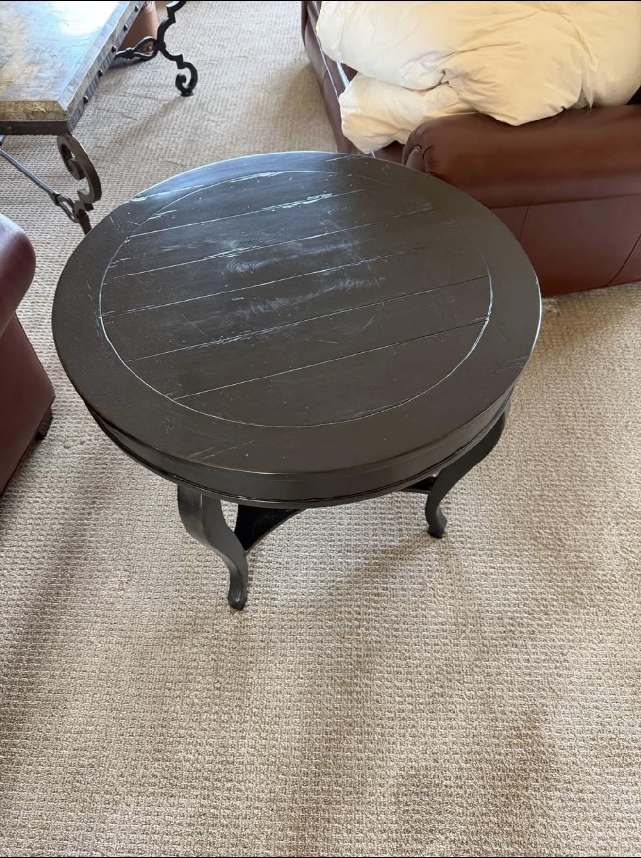 Round End Table 