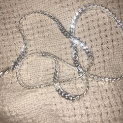 Silver necklace