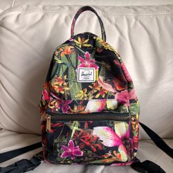 Herschel Supply Co. Floral Mini Backpack Hoffman California Fabrics Collab