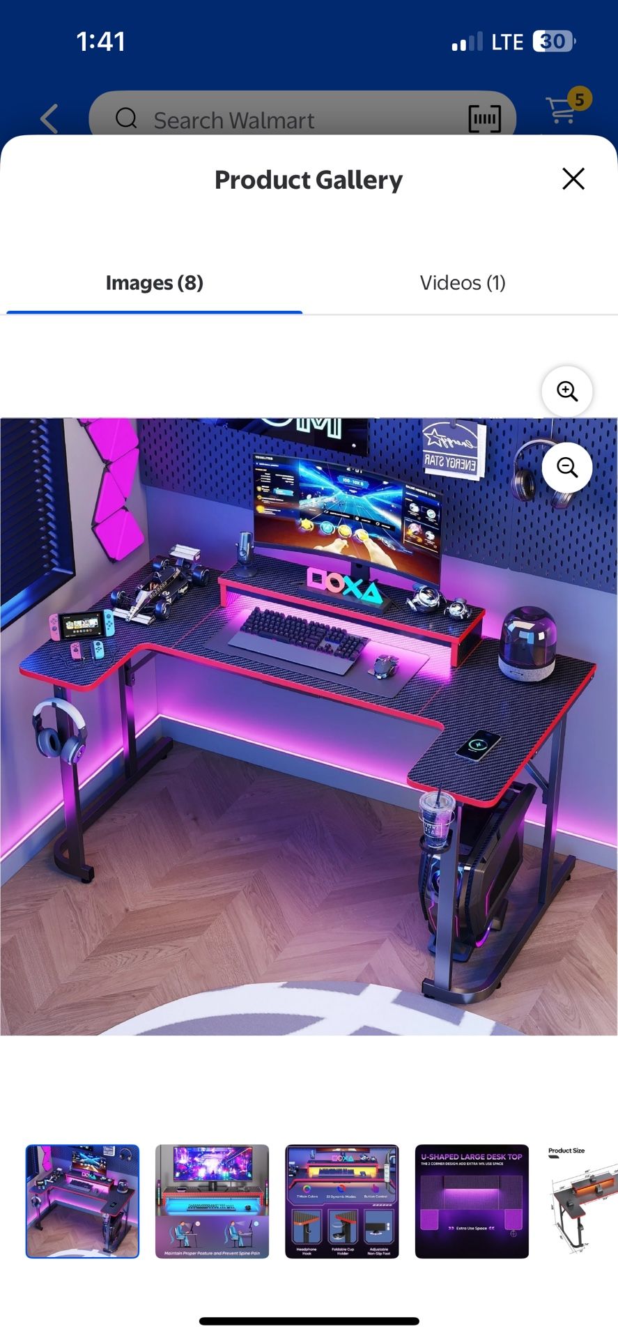 U Shape Desk