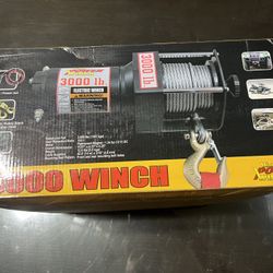 Winch! 3000 Lbs 