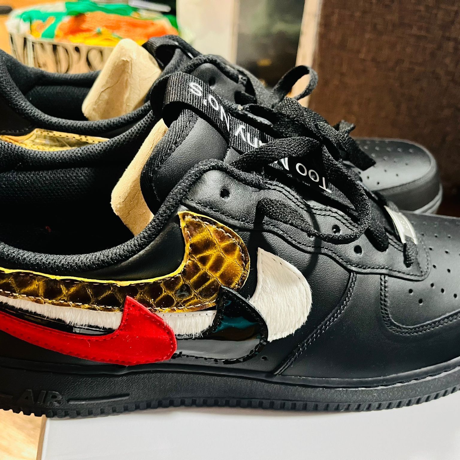 Pre owned Air Force 1 Low John Geiger for Sale in Brooklyn NY OfferUp