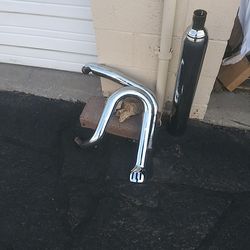 Harley 2 in 1 exhaust pipe and headers