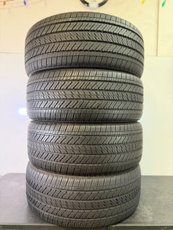 285 40 24 Bridgestone Alenza A/S 02 - 4 Used Tires 90% Life