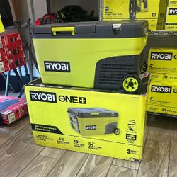 RYOBI ONE+ 18V 24 Qt. Hybrid Battery Powered Iceless Cooler (Tool Only)