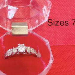 Engagement Ring With Box 