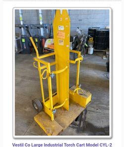 Vestil Co industrial torch cart model cyl-2