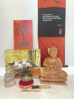Wooden Budah / Zen Decoration