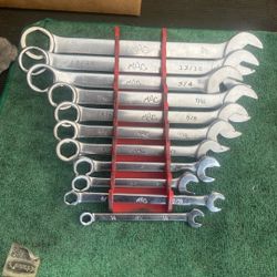 MAC TOOLS WRENCH SET STANDARD 
