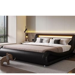 King Bedframe With Mattress