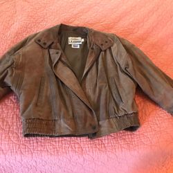 Leather jacket