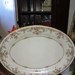 Noritake Ivory China   7246 Gallery Oval Platter 