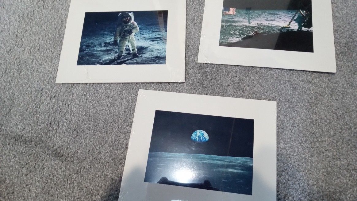 3 Vintage NASA Photos Still In Package