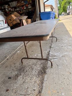 8 foot Folding Banquet Table