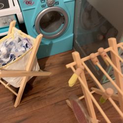 American Girl Doll Washing Machine Set