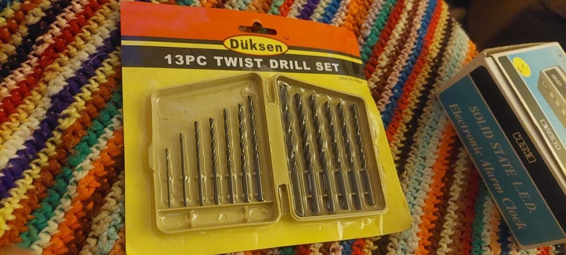 13 Pc Drill Bit Set