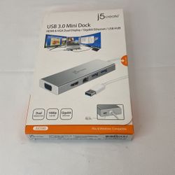 J5 Create USB 3.0 Mini Dock 