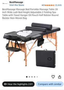 massage table