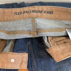 NEW Duluth Ballroom Texas Fit Jeans. 36x32