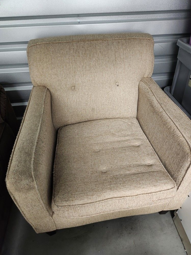 Chair And Ottoman