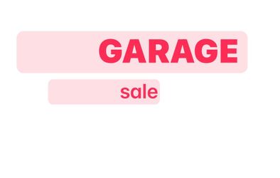 Garage Sale