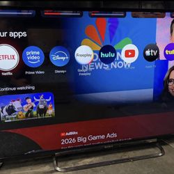 SONY 50" 3D LED-LCD HDTV WITH ONN SMART STCK