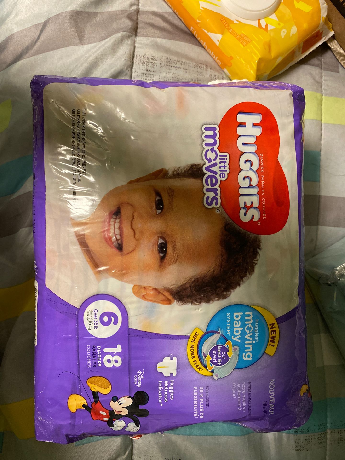 Huggies size 6