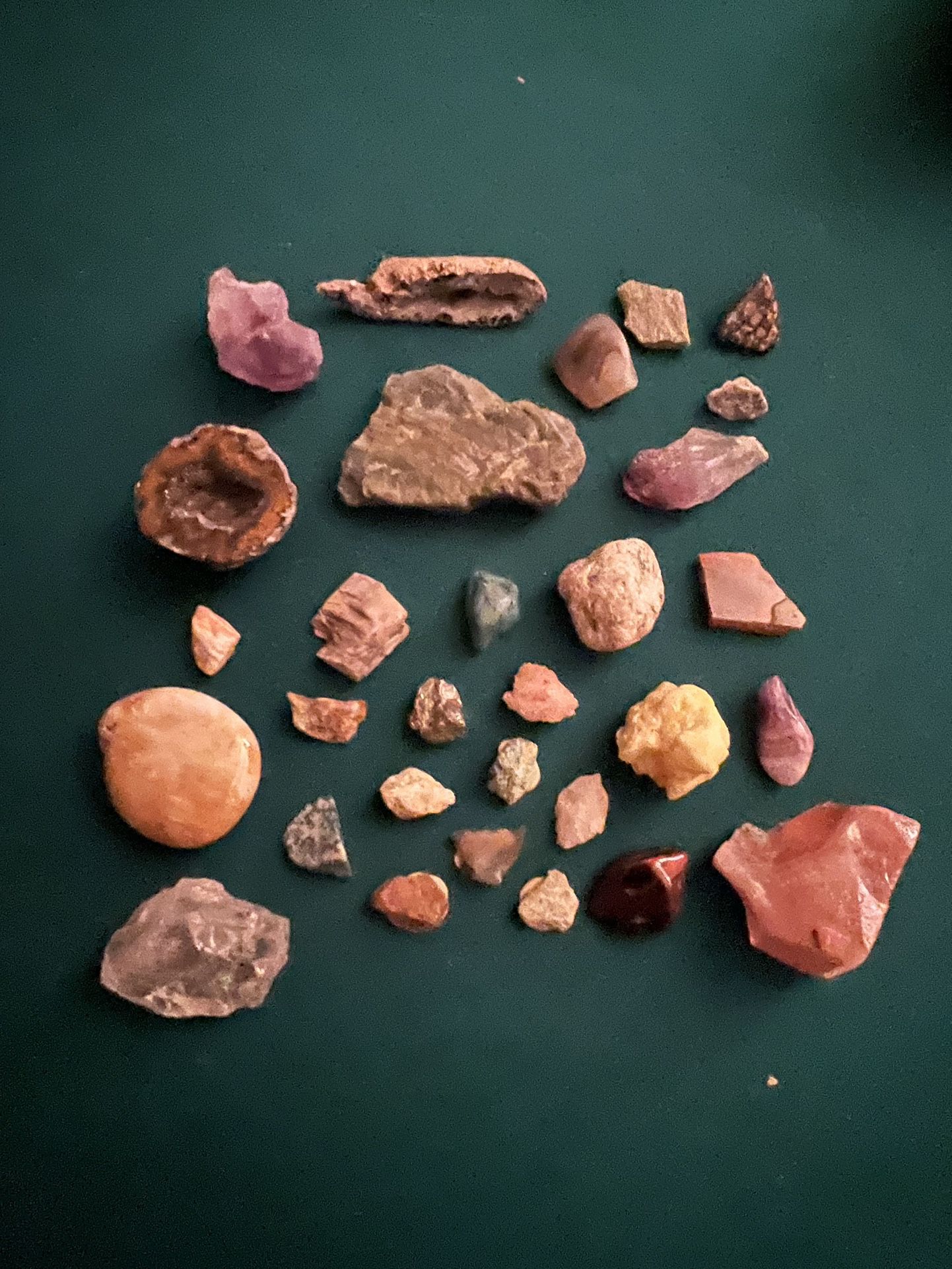 Collection Of Gems, Geodes, Stones, Crystals, Rocks, Etc