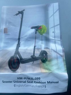 Scooter universal seat