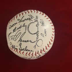 1970’s Pittsburgh Pirate Stamped Autographed Baseball